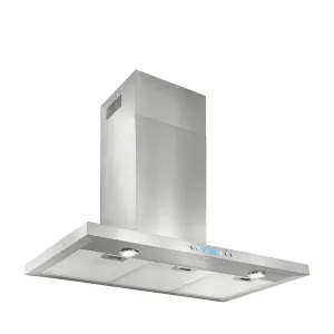 Best Range Hoods WBF4I36SB 36-Inch 400 Max Blower Cfm Stainless Steel Chimney Range Hood (Wbf4I Series) Ducted Hoods under cabinet ducted hood