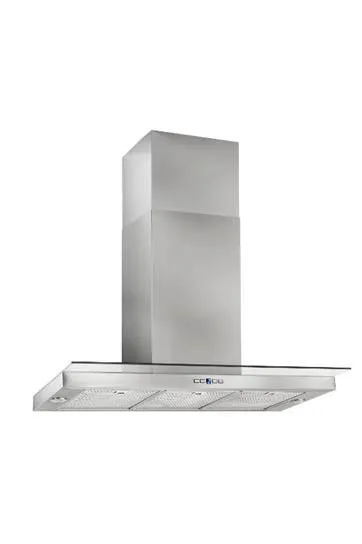 Best Range Hoods WC44E90SB Dovere - 35-7/16" Stainless Steel Chimney Range Hood For Use With A Choice Of Exterior Or In-Line Blowers Ventilation Range Hoods high suction kitchen exhaust hood