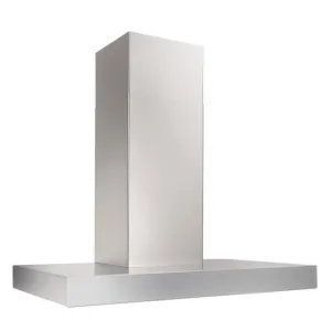 Best Range Hoods WCB3I36SBS Ispira 36-In. 650 Max Cfm Stainless Steel Chimney Range Hood With Purled&#8482; Light System And Brushed Grey Glass Ventilation Range Hoods high suction kitchen exhaust hood