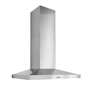 Best Range Hoods WCP3I30SB Wcp3 30-In. 650 Max Cfm Stainless Steel Chimney Range Hood With Led Lights Ducted Hoods under cabinet ducted hood