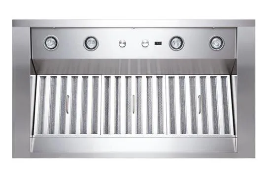Best Range Hoods WP28M54SB Wp28 - 54" Stainless Steel Pro-Style Range Hood With 300 To 1650 Max Cfm Internal/External Blower Options