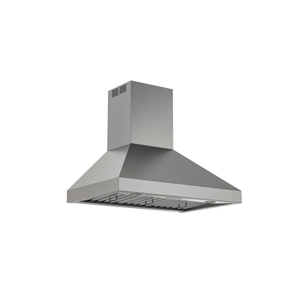 Best Range Hoods WPP13612SS 36-Inch Chimney Range Hood With Iq12U00A0Blower System, 1500 Max Blower Cfm, Stainless Steel (Wpp1U00A0Series) Ventilation Range Hoods high suction kitchen exhaust hood