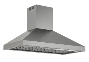 Best Range Hoods WPP14812SS 48-Inch Chimney Range Hood With Iq12U00A0Blower System, 1500 Max Blower Cfm, Stainless Steel (Wpp1U00A0Series) Ducted Hoods high cfm ducted range hood