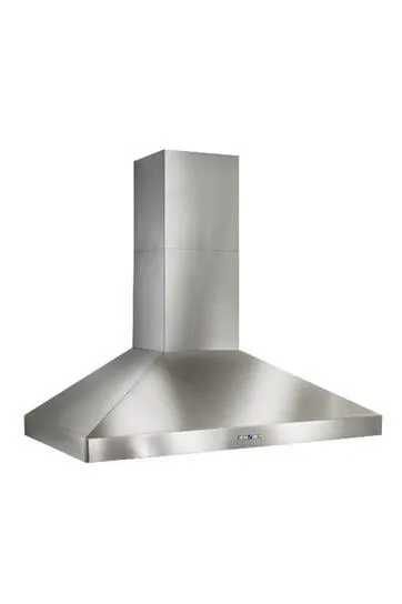 Best Range Hoods WPP9E54SB Wpp9 - 54" Stainless Steel Chimney Range Hood With A Choice Of Exterior Or In-Line Blowers, 300 To 1650 Max Cfm Ducted Hoods high cfm ducted range hood