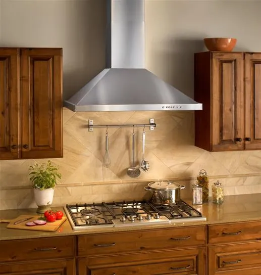 Best Range Hoods WTT32I336SB Wtt32 - 36" Brushed Stainless Steel Wall Mount Chimney Hood With Internal 400 Max Cfm Blower