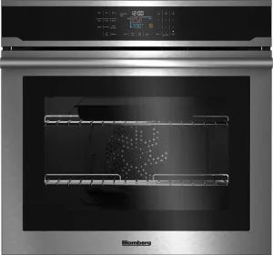 Blomberg Appliances BWOS30200SS 30" Single Wall Oven, Self Clean, Cool Touch Glass, Stainless Single Wall Ovens single oven with self-cleaning feature