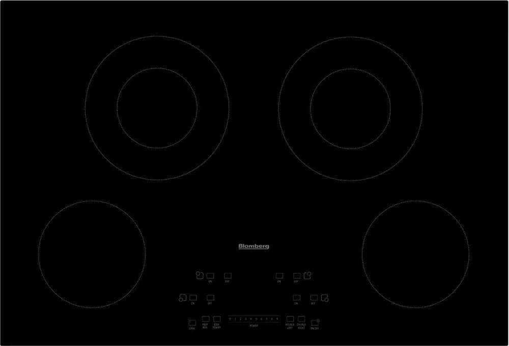 Blomberg Appliances CTE30410 30" Electric Cooktop, 4 Burner, Touch Controls Electric slide-in electric cooking range