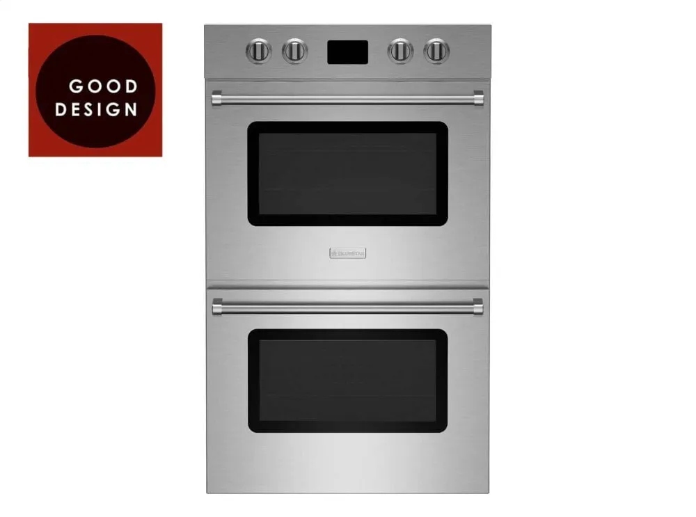 Bluestar BSDEWO30ECDDDDV2 30" Double Electric Wall Oven With Drop Down Doors Double Wall Ovens built-in double oven 30 inch
