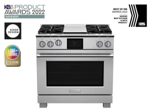 Bluestar BSDF364G 36" Dual Fuel Range With 12" Griddle Professional Ranges 6 burner professional gas range
