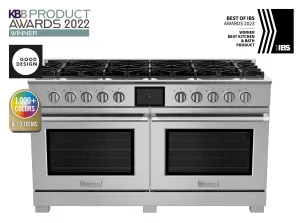 Bluestar BSDF6010B 60" Dual Fuel Range Professional Ranges 6 burner professional gas range