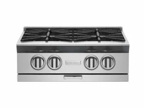 Bluestar BSPRT244B 24" Platinum Rangetop Cooktops stainless steel gas cooktop