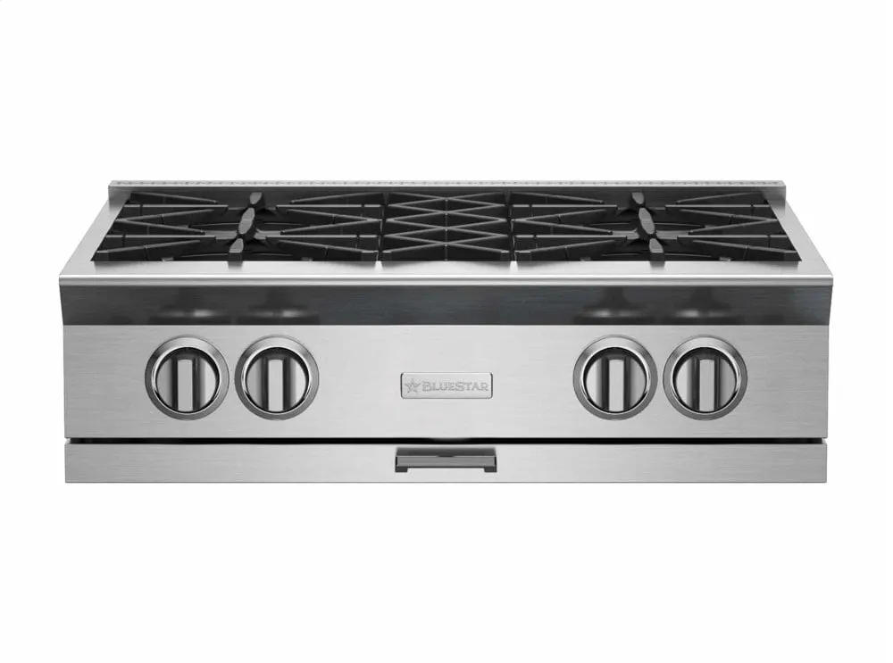 Bluestar BSPRT304B 30" Platinum Rangetop Cooktops stainless steel gas cooktop
