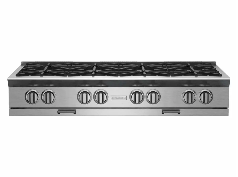 Bluestar BSPRT488B 48" Platinum Rangetop Gas natural gas range with griddle
