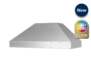 Bluestar HA048MLPLT 48" Hampton Hood  Blower Sold Separately Ducted Hoods high cfm ducted range hood