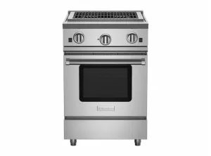 Bluestar RNB24CBV2 24" Rnb Series Range - All Charbroiler Professional Ranges 6 burner professional gas range