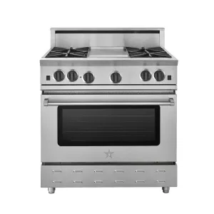 Bluestar RNB366BV2L 36" Rnb Series Range Professional Ranges commercial oven for home kitchen