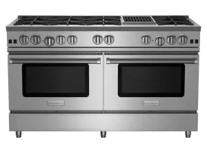 Bluestar RNB608CBV2 60" Rnb Series Range With 12" Charbroiler Professional Ranges commercial oven for home kitchen