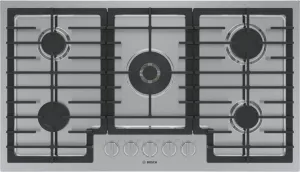 Bosch  800 Series Gas Cooktop 36'' Stainless Steel Ngm8658Uc Gas 4 burner gas range for kitchen