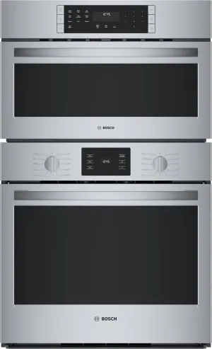 Bosch HBL5754UC 500 Series Combination Oven 30'' Stainless Steel Hbl5754Uc Microwave Wall Oven Combos built-in oven microwave combo stainless