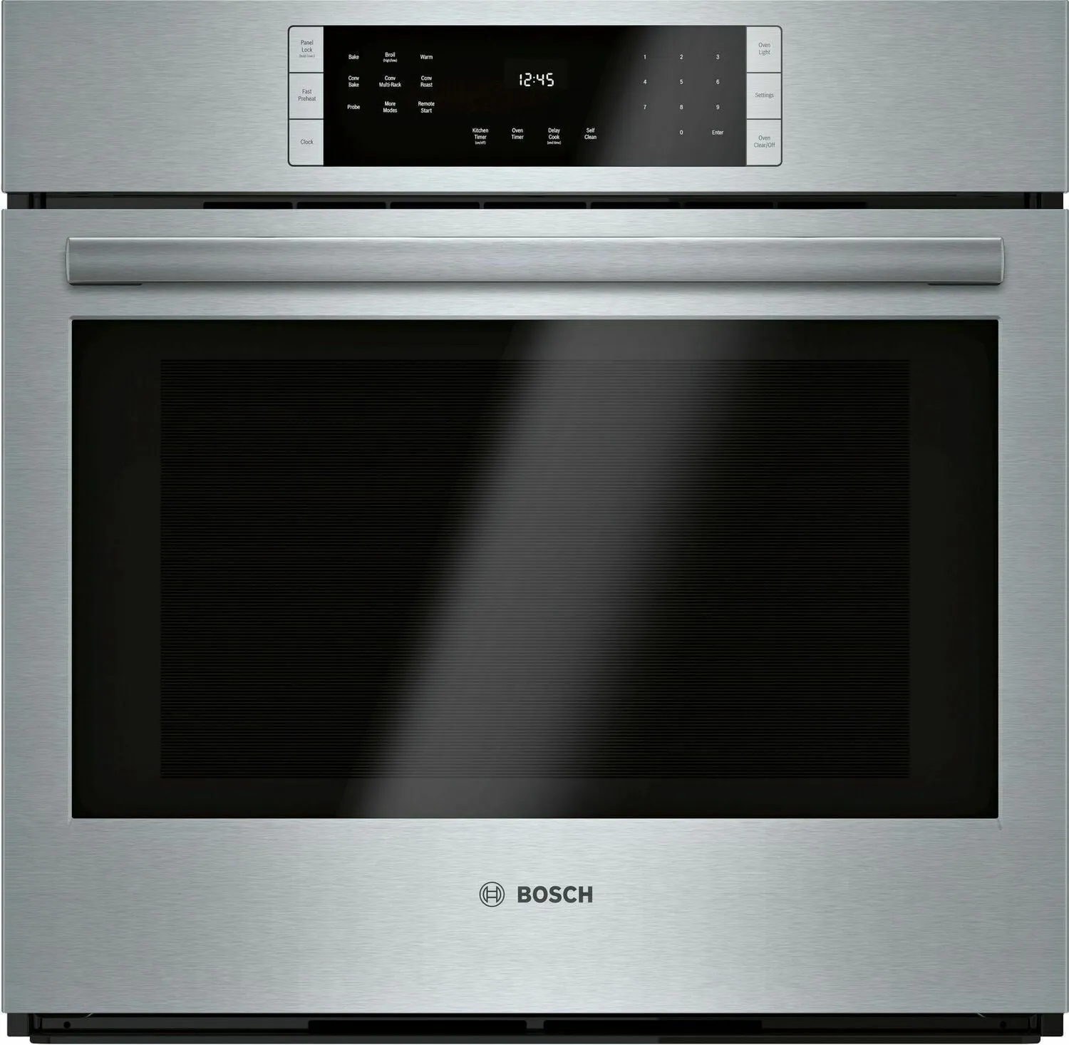 Bosch HBL8453UC 800 Series Single Wall Oven 30'' Stainless Steel Hbl8453Uc Single Wall Ovens electric wall oven with convection
