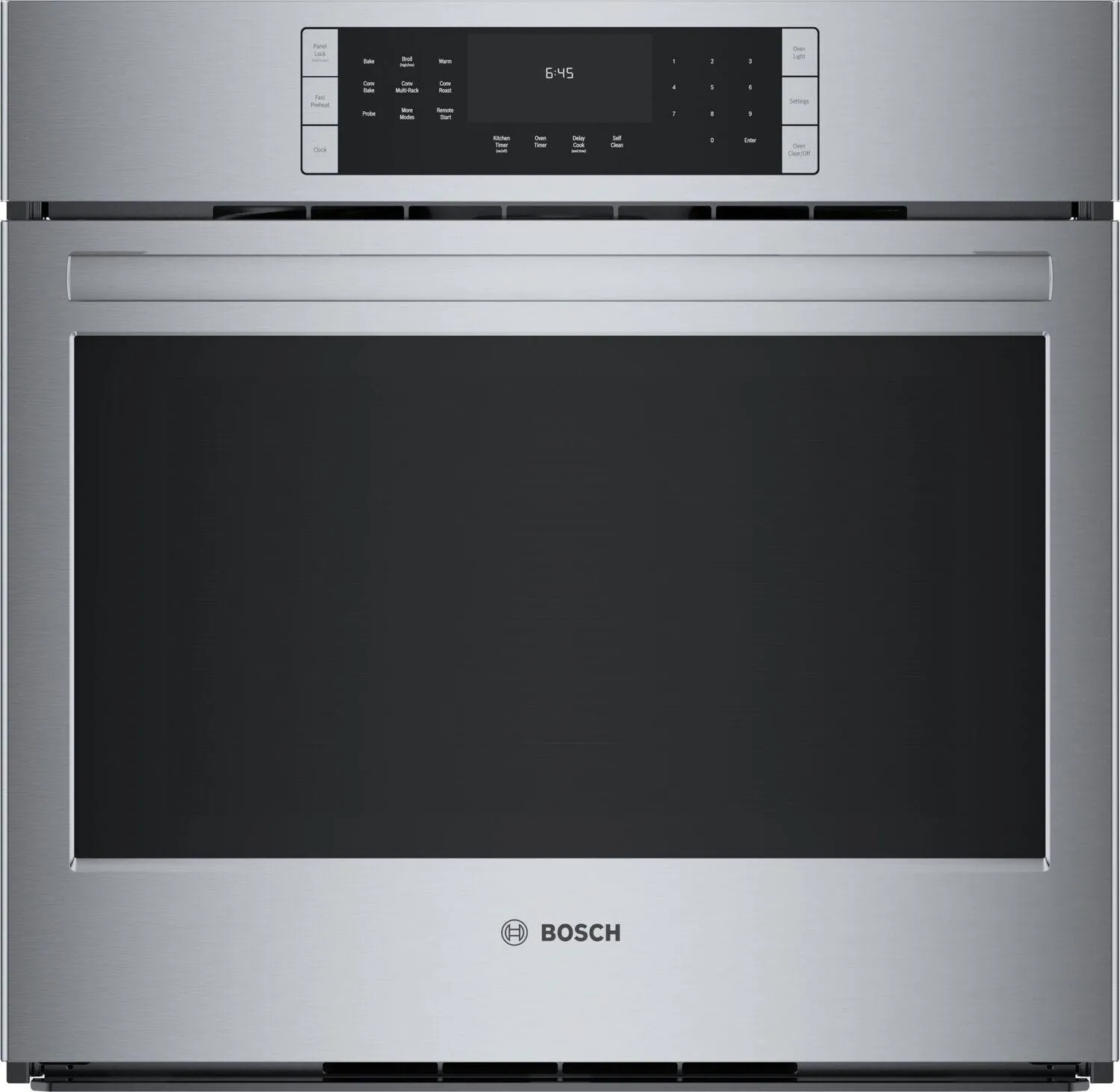 Bosch HBL8454UC 800 Series Single Wall Oven 30'' Stainless Steel Hbl8454Uc Single Wall Ovens single oven with self-cleaning feature