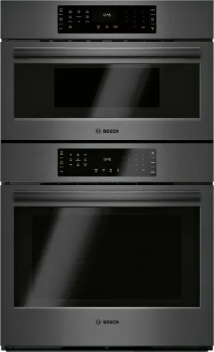 Bosch HBL8743UC 800 Series Combination Oven 30'' Black Stainless Steel Hbl8743Uc Double Wall Ovens built-in double oven 30 inch