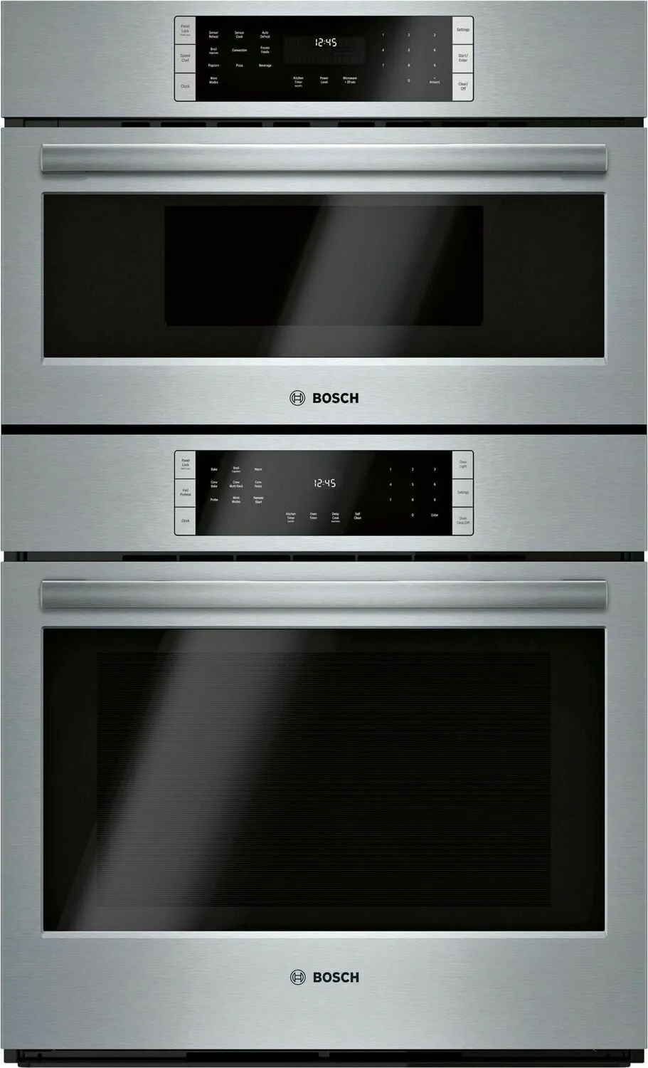 Bosch HBL8753UC 800 Series Combination Oven 30'' Stainless Steel Hbl8753Uc Microwave Wall Oven Combos built-in oven microwave combo stainless