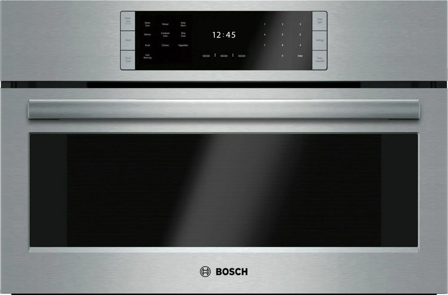 Bosch HSLP451UC Benchmark Series, 30", Steam Convection Oven Wall Ovens oven with smart temperature control