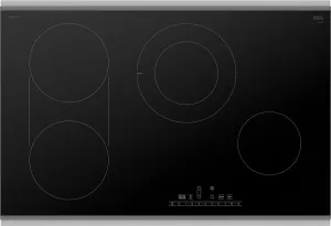 Bosch NET8069SUC 800 Series Electric Cooktop 30'' Black, Surface Mount With Frame Net8069Suc Electric slide-in electric cooking range