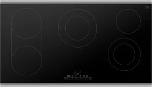 Bosch NET8669SUC 800 Series Electric Cooktop 36'' Black, Surface Mount With Frame Net8669Suc Electric slide-in electric cooking range