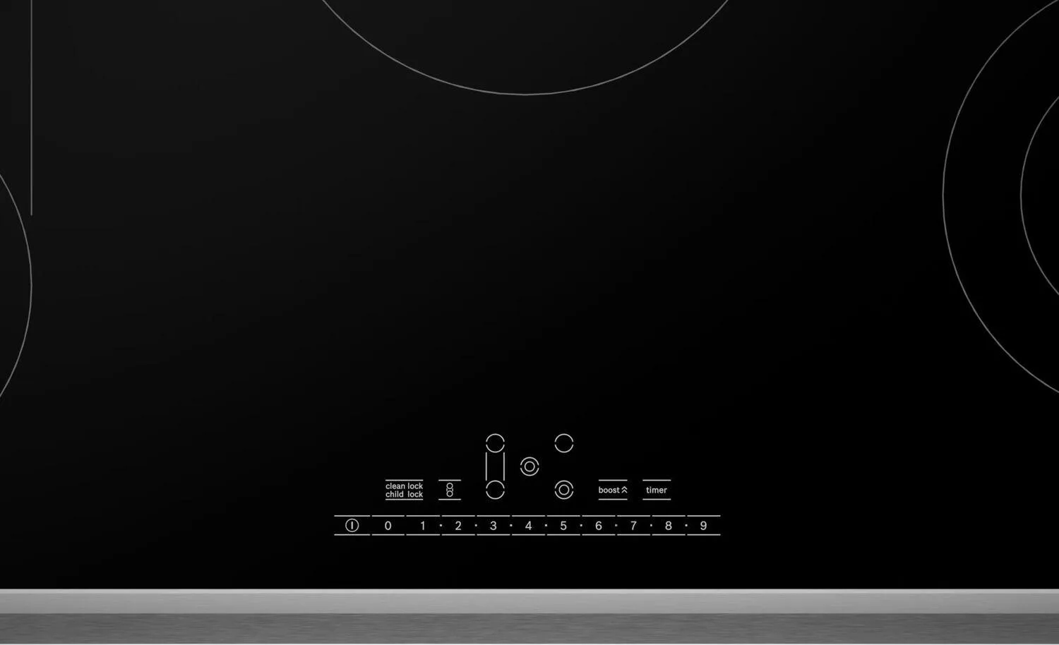 Bosch NET8669SUC 800 Series Electric Cooktop 36'' Black, Surface Mount With Frame Net8669Suc
