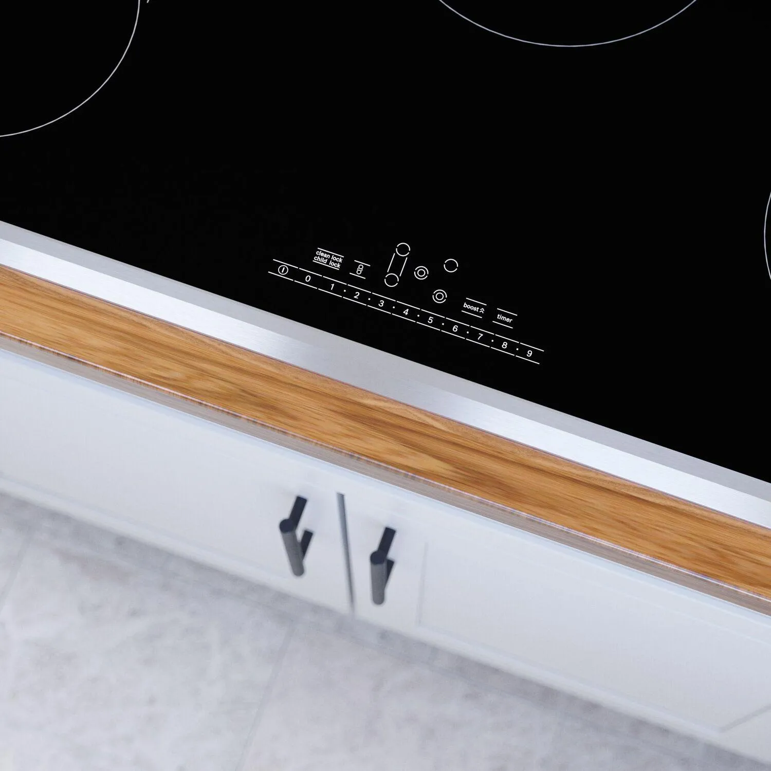 Bosch NET8669SUC 800 Series Electric Cooktop 36'' Black, Surface Mount With Frame Net8669Suc