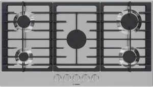 Bosch NGM3650UC 300 Series Gas Cooktop Stainless Steel Cooktops ceramic electric cooktops