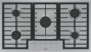 Bosch NGM5659UC 500 Series Gas Cooktop 36" Stainless Steel Ngm5659Uc Gas 4 burner gas range for kitchen