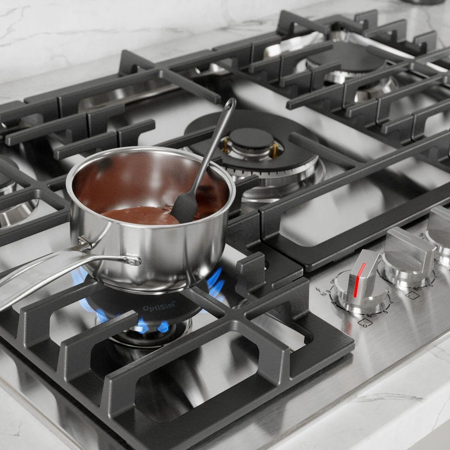 Bosch NGM8058UC 800 Series Gas Cooktop 30'' Stainless Steel Ngm8058Uc