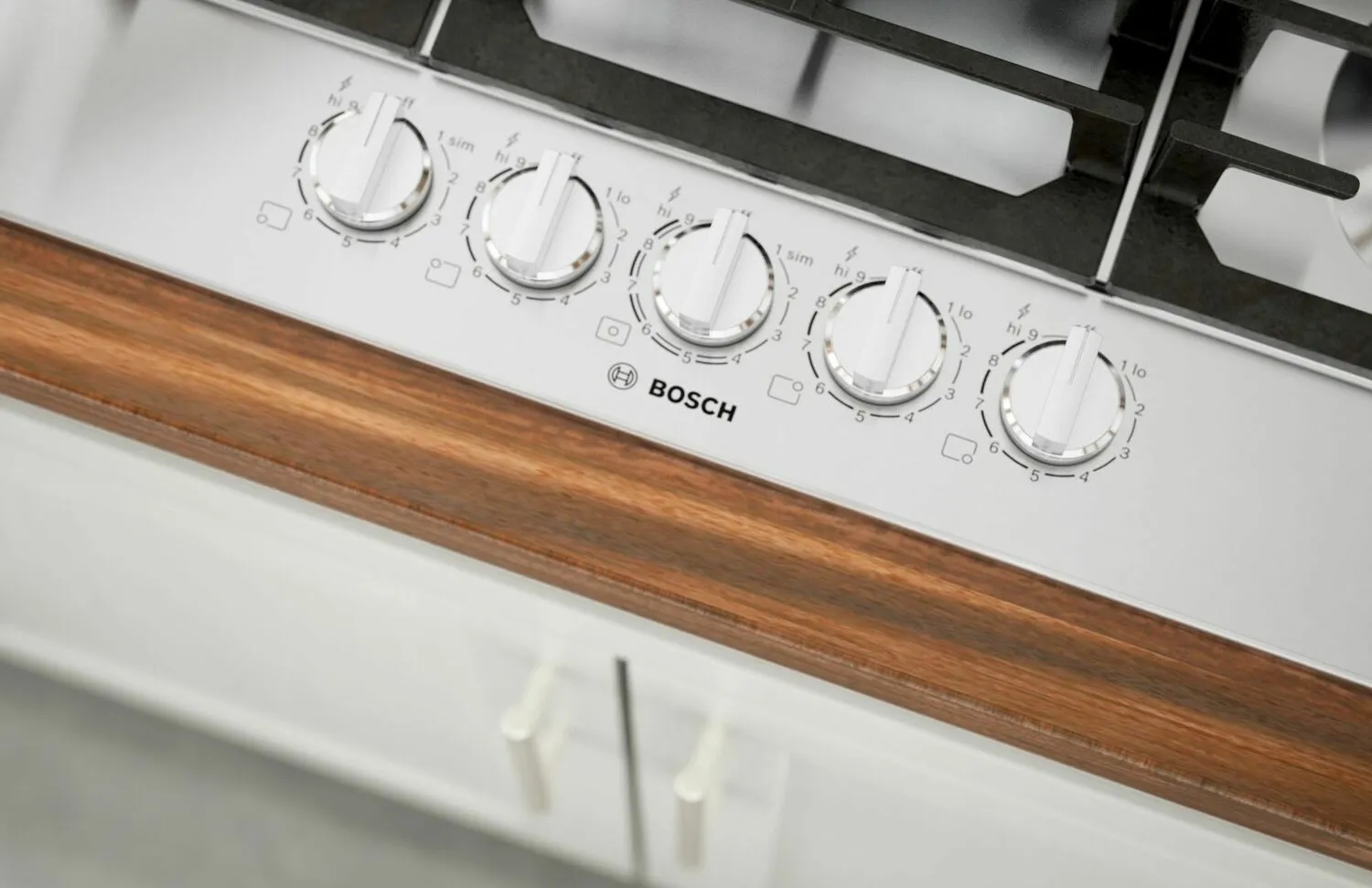 Bosch NGM8657UC 800 Series Gas Cooktop 36'' Stainless Steel Ngm8657Uc