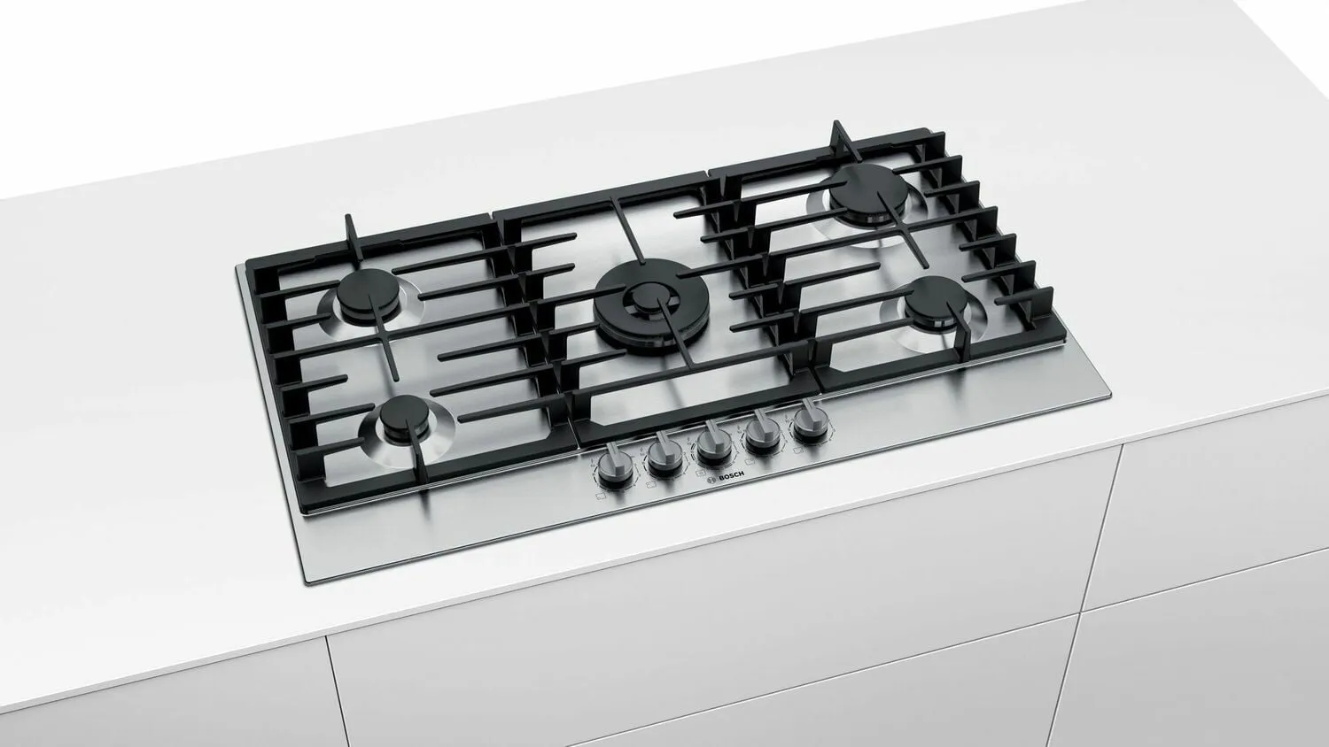 Bosch NGM8657UC 800 Series Gas Cooktop 36'' Stainless Steel Ngm8657Uc