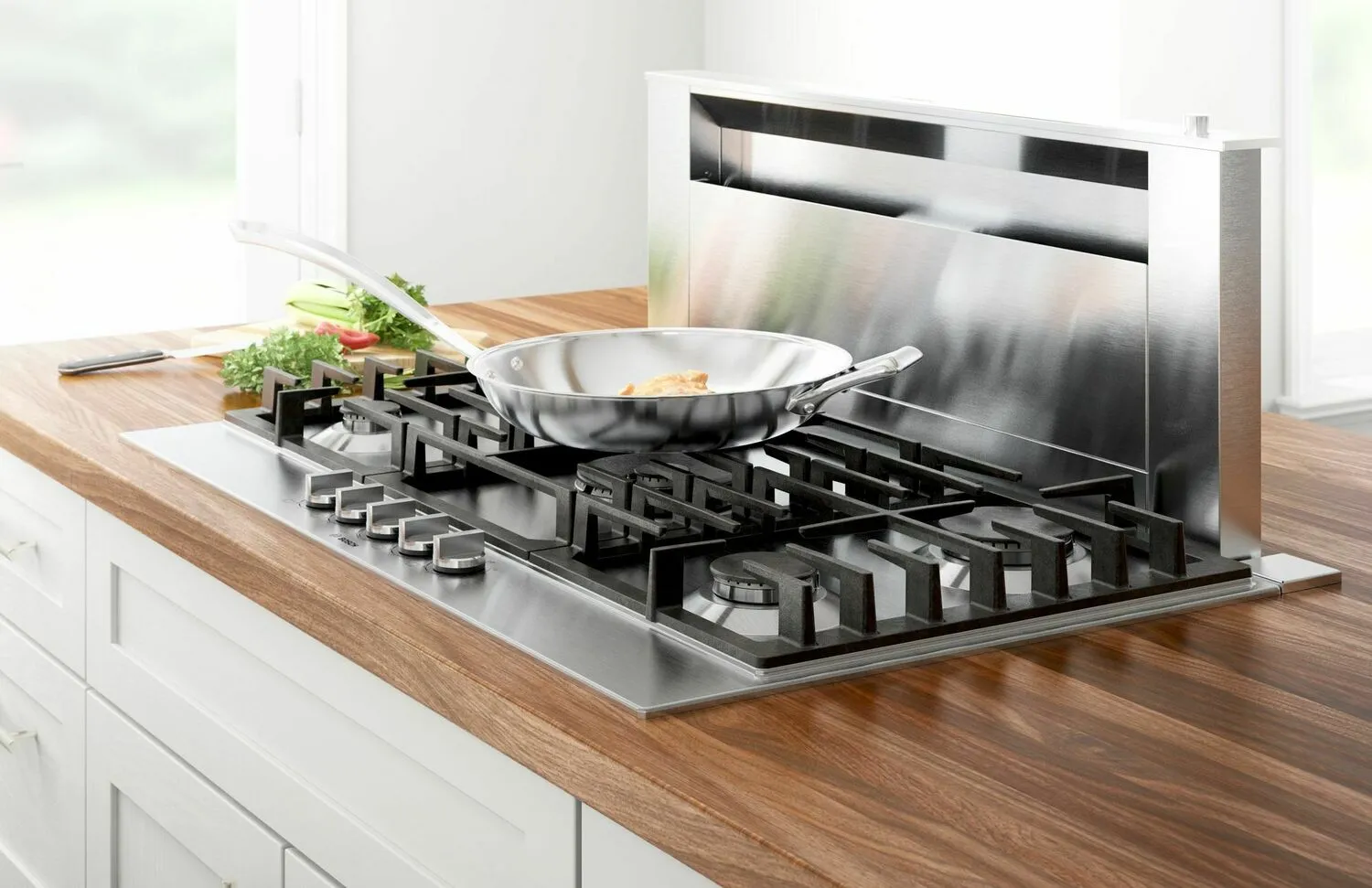 Bosch NGM8657UC 800 Series Gas Cooktop 36'' Stainless Steel Ngm8657Uc