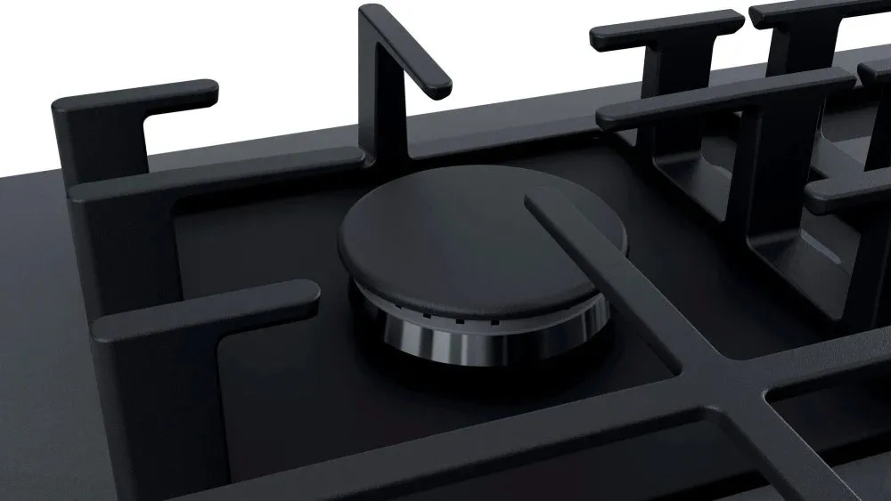 Bosch NGMP077UC Benchmark? Gas Cooktop 30'' Hard Glass, Dark Silver Ngmp077Uc