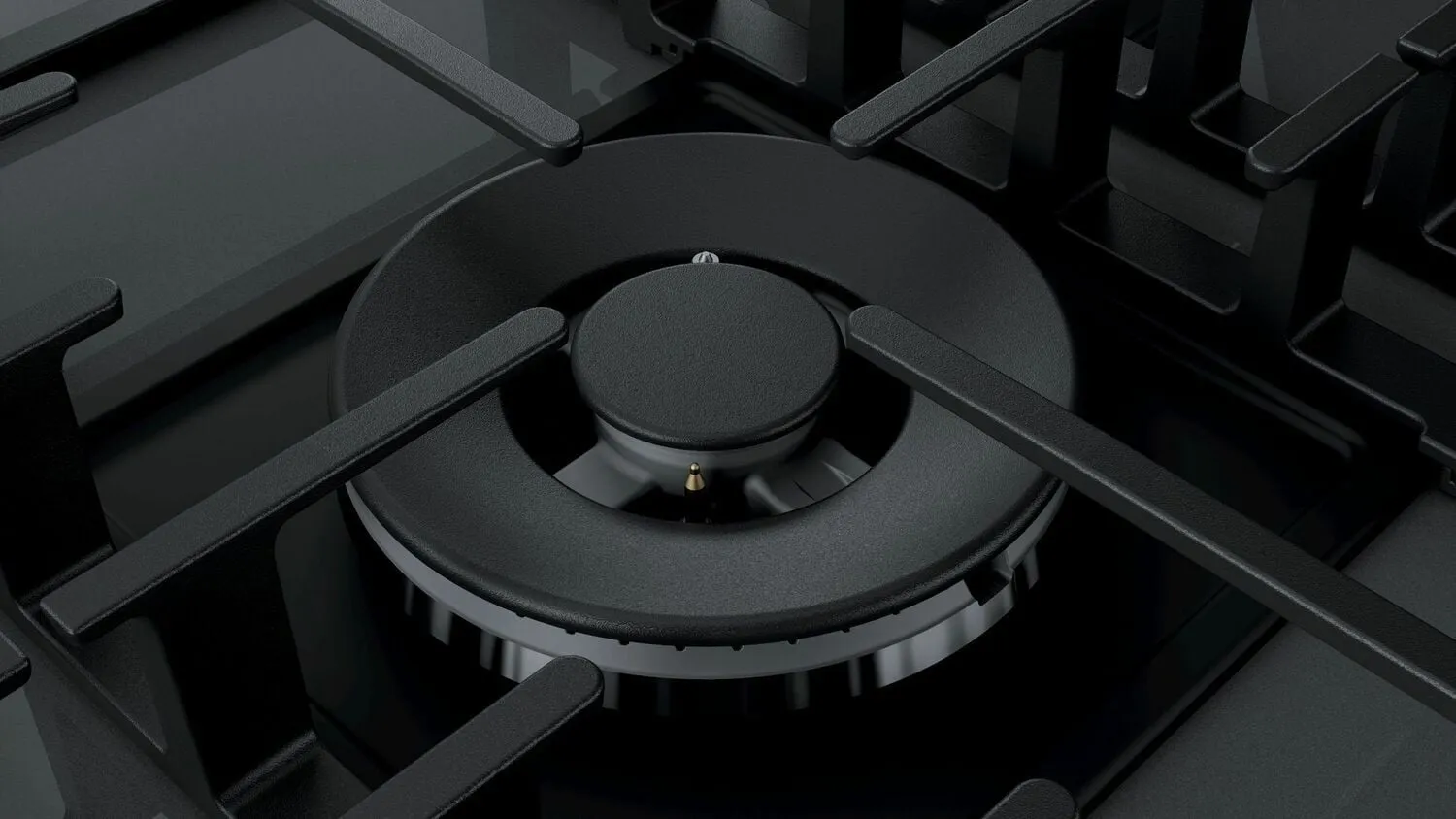 Bosch NGMP677UC Benchmark? Gas Cooktop 36'' Hard Glass, Dark Silver Ngmp677Uc