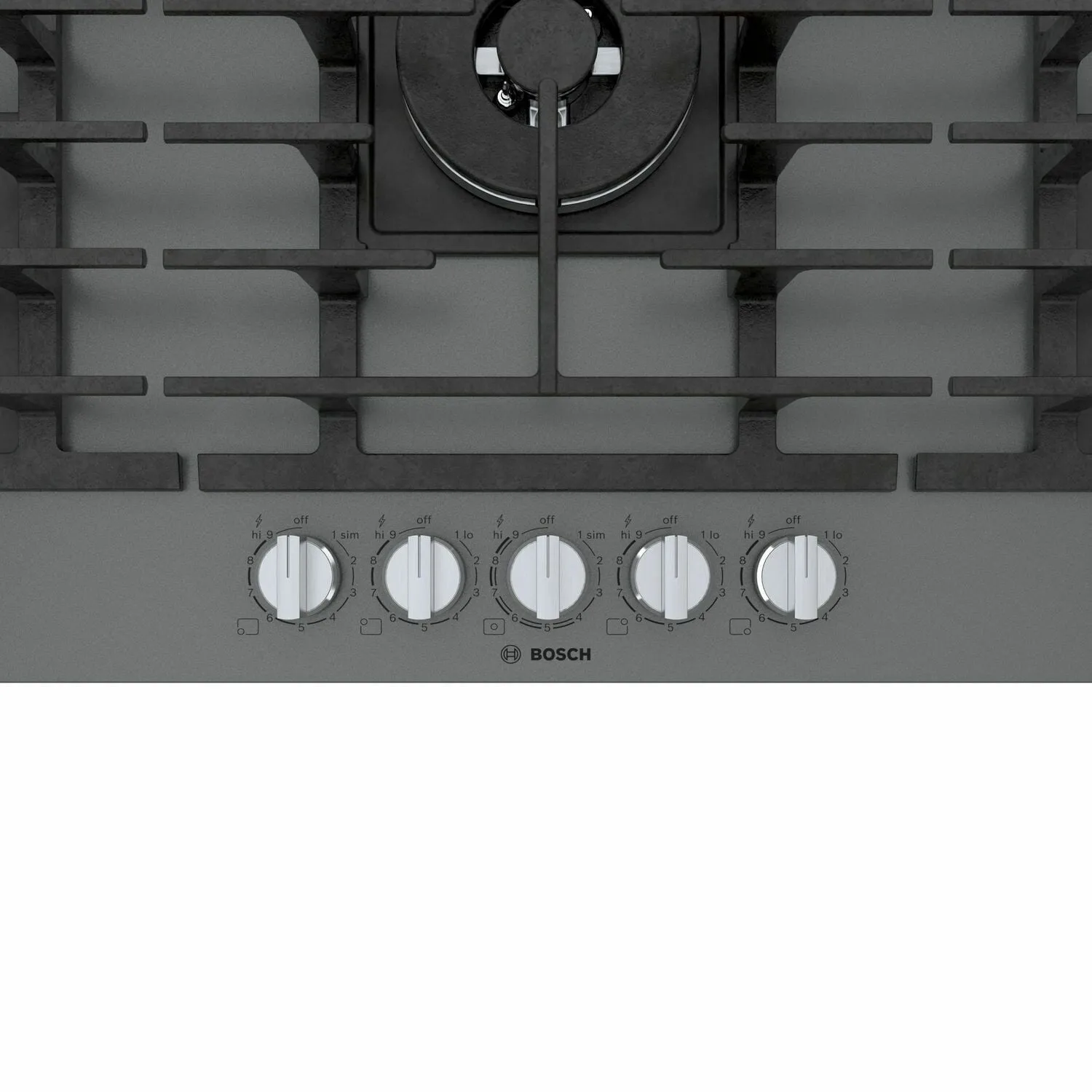 Bosch NGMP677UC Benchmark? Gas Cooktop 36'' Hard Glass, Dark Silver Ngmp677Uc