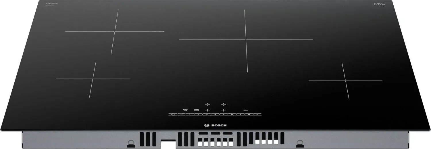 Bosch NIT5060UC 500 Series Induction Cooktop 30'' Black, Surface Mount Without Frame Nit5060Uc