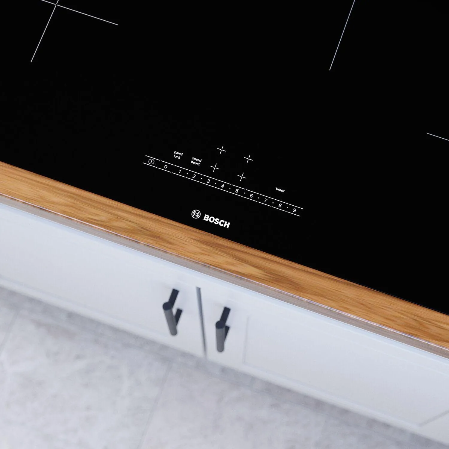 Bosch NIT5060UC 500 Series Induction Cooktop 30'' Black, Surface Mount Without Frame Nit5060Uc