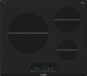 Bosch NIT5469UC 500 Series Induction Cooktop 24'' Black Nit5469Uc Induction portable induction cooktop double burner