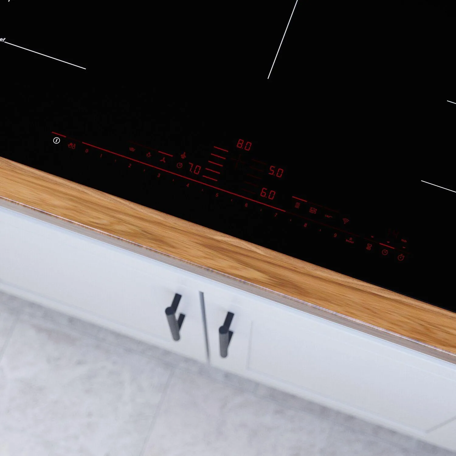 Bosch NITP660UC Benchmark Induction Cooktop 36'' Black, Surface Mount Without Frame Nitp660Uc