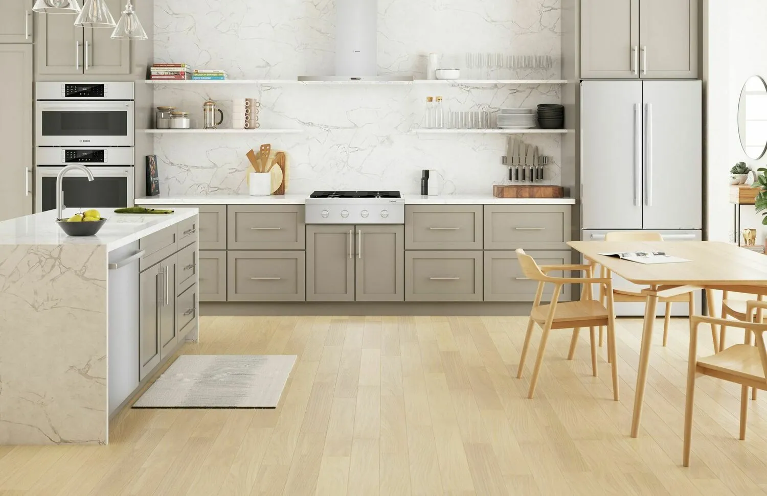 Bosch RGM8058UC 800 Series Gas Rangetop 30'' Stainless Steel Rgm8058Uc