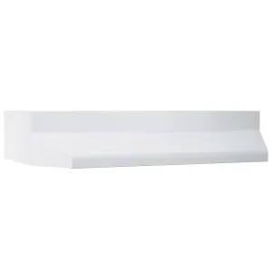 Broan 372401 Broan 37000 Series 24-Inch Range Hood Shell In White Hood Accessories charcoal filters for range hoods