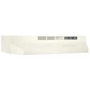 Broan 412402 Broan 24-Inch Ductless Under-Cabinet Range Hood, Bisque Ductless Hoods filterless ductless hood for apartment
