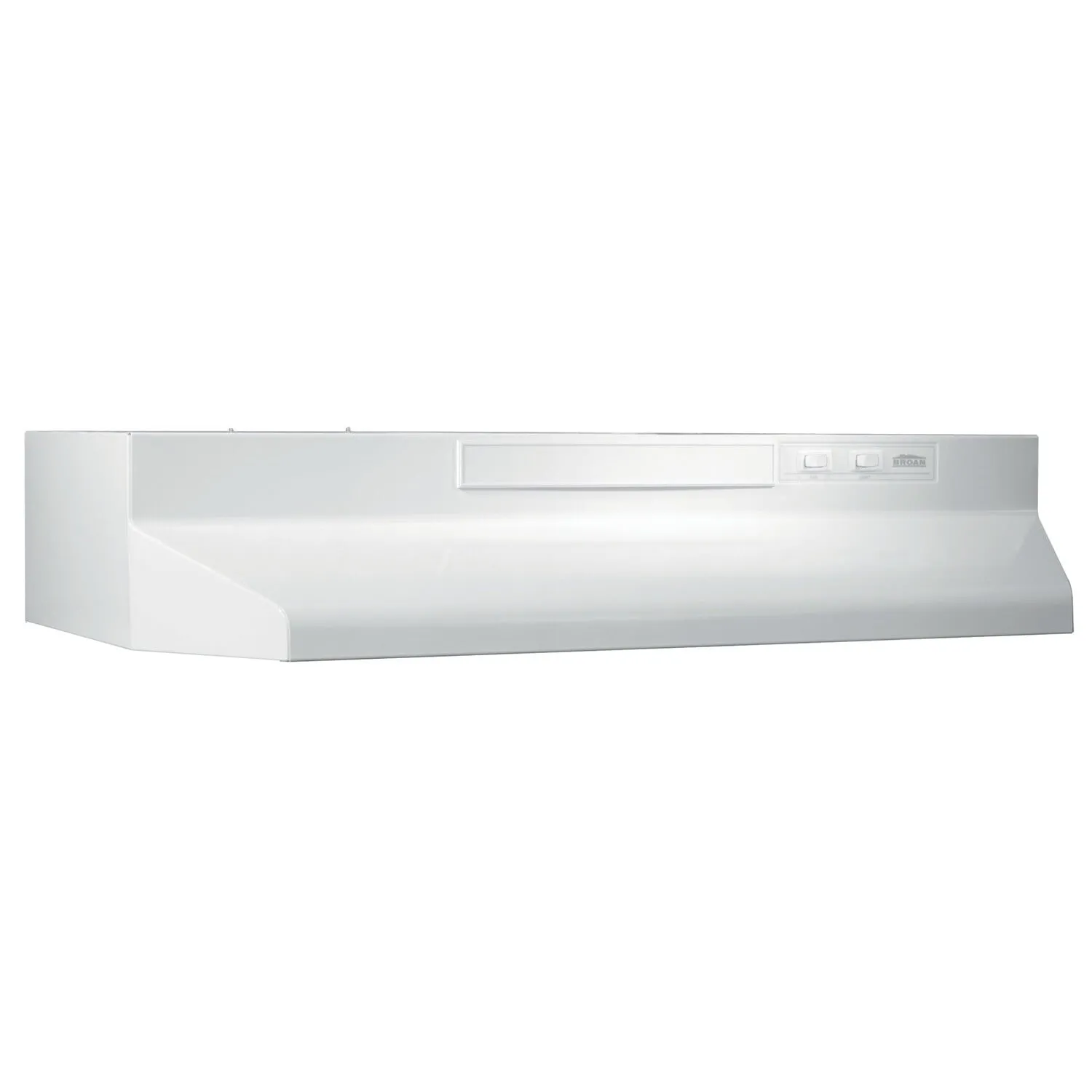 Broan 433011 Broan 30-Inch Convertible Under-Cabinet Range Hood, White Convertable Hoods quiet convertible vent hood