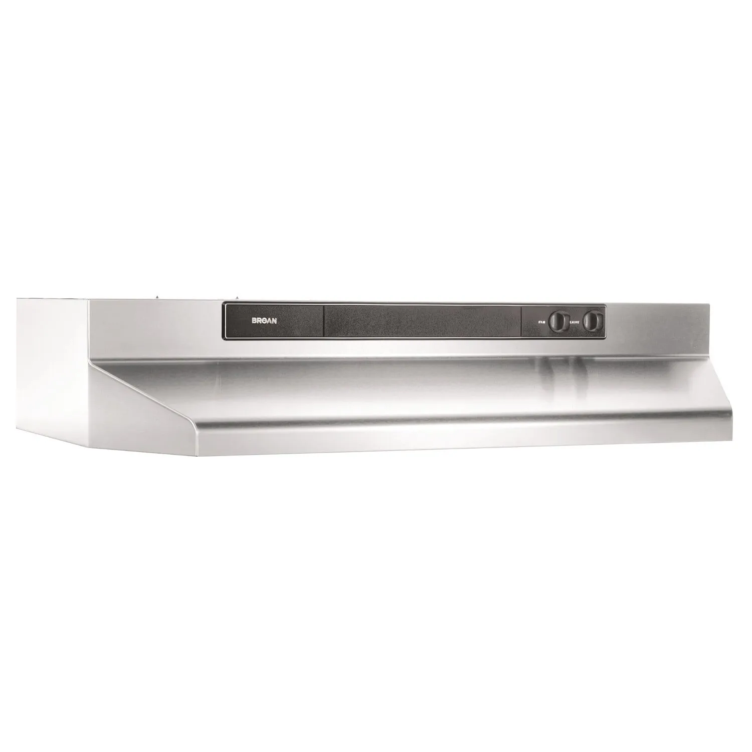 Broan 462404 Broan 24-Inch Convertible Under-Cabinet Range Hood, 220 Cfm, Stainless Steel Convertable Hoods quiet convertible vent hood
